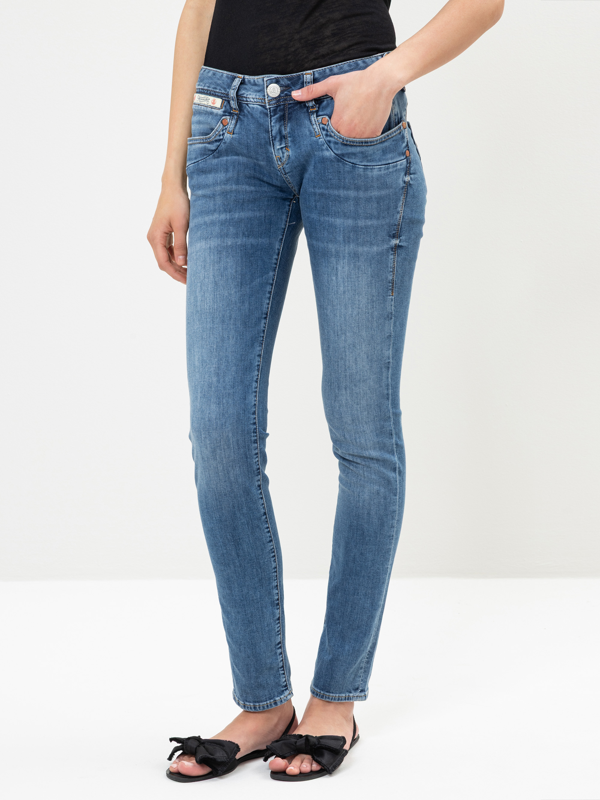 Slim Fit Jeans Damen Herrlicher