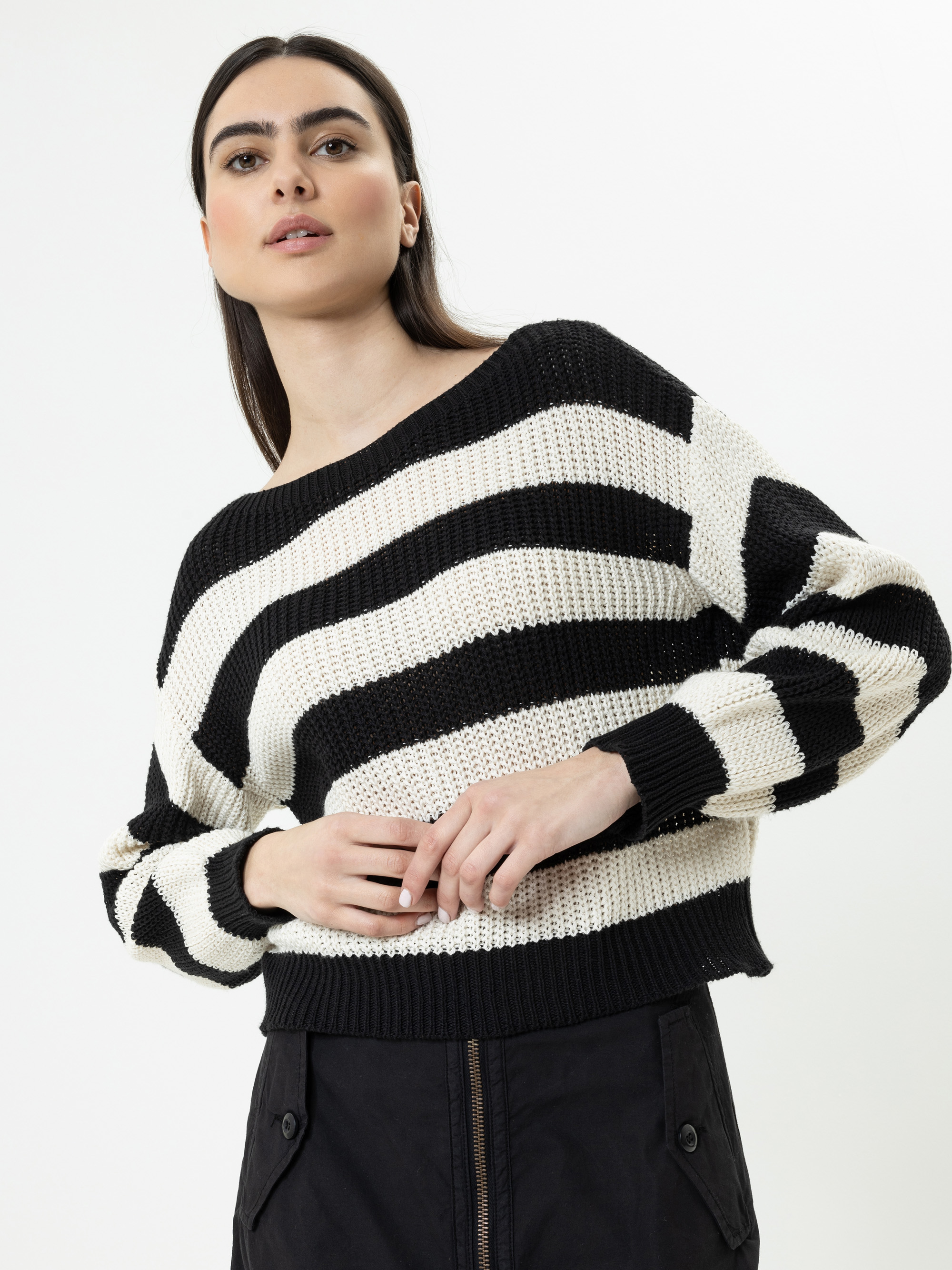 Grobstrick Pullover Herrlicher