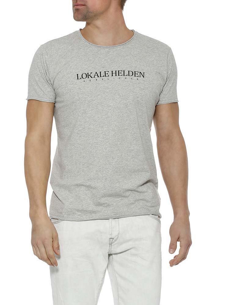 Herrlicher Base T-Shirt "Lokale Helden"