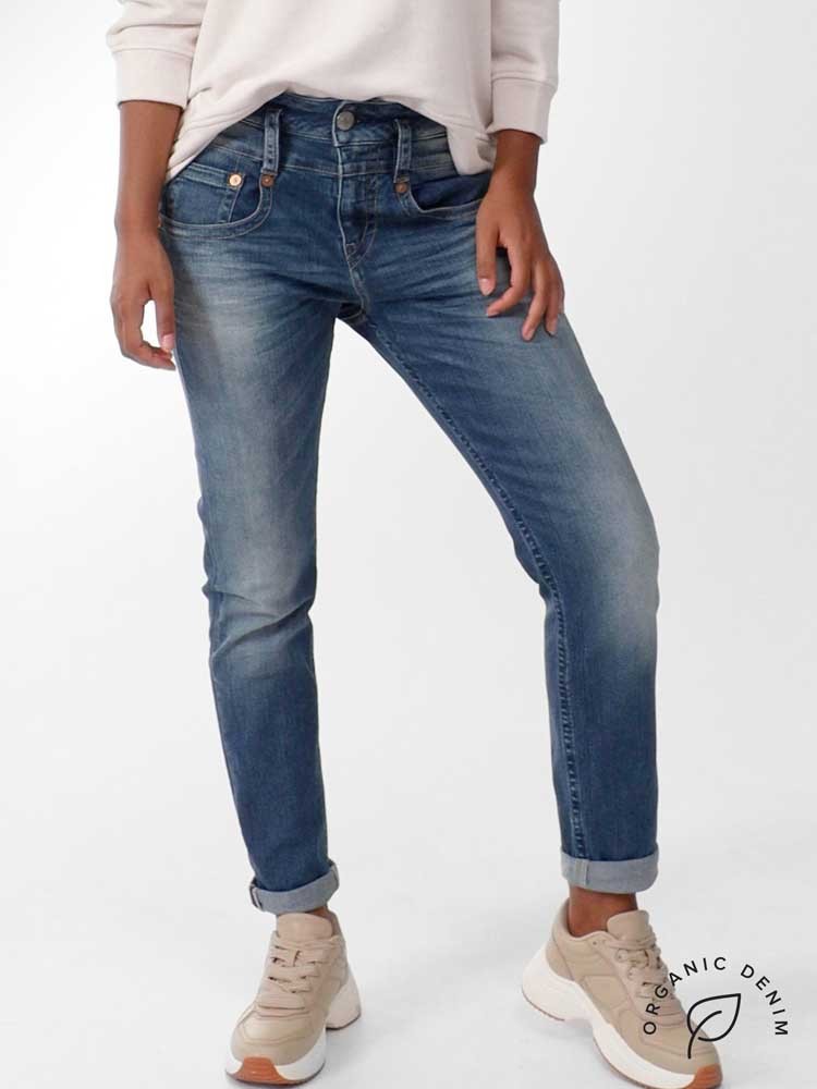 Herrlicher Pitch Mom Jeans aus Bio-Baumwolle