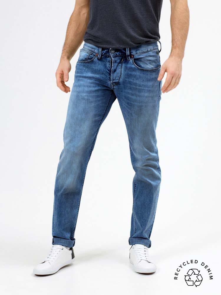 Herrlicher Hero Stretch Jeans mit recycelter Baumwolle