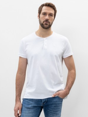 Herrlicher Otmar T-Shirt aus Baumwolle