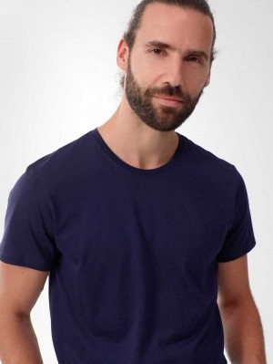 Herrlicher Base T-Shirt aus Supima®-Baumwolle