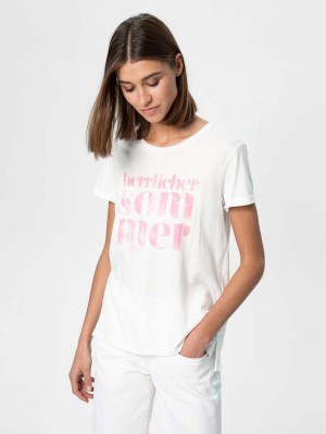 Herrlicher Kendall T-Shirt mit Print