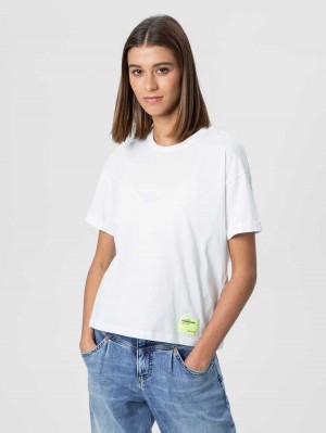 Herrlicher Stina T-Shirt aus Bio-Baumwolle