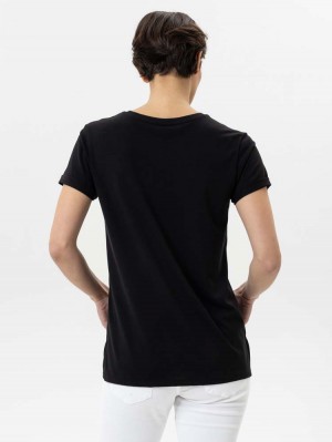 Herrlicher Kendall T-Shirt in Schwarz