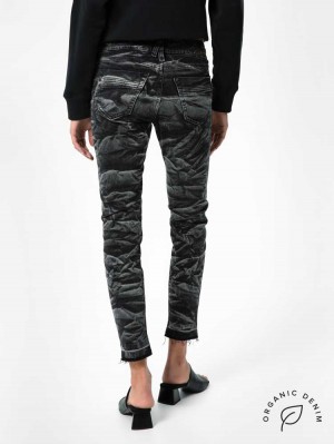 Herrlicher Touch Cropped Cashmere Touch Jeans mit Bio-Baumwolle