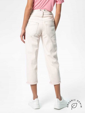 Herrlicher Pitch HI Tap Pastell Jeans mit Bio-Baumwolle