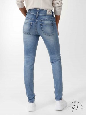 Herrlicher Pearl Slim Jeans aus Bio-Baumwolle