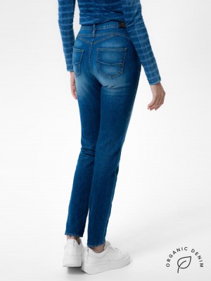 Herrlicher Gila HI Slim Jeans mit Bio Baumwolle