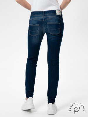 Herrlicher Gila Slim Jeans mit Cashmere Touch und Bio-Baumwolle