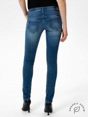 Herrlicher Piper Slim Fit Jeans aus Bio-Baumwolle