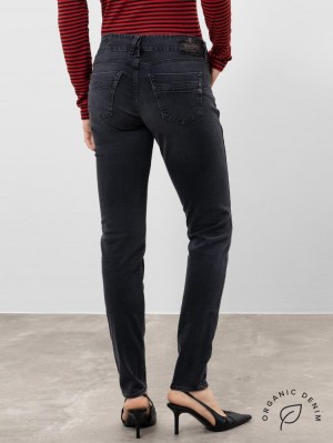 Herrlicher Touch Slim Jeans mit Cashmere Touch und Bio-Baumwolle