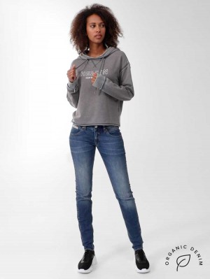 Herrlicher Touch Slim Jeans aus Bio-Baumwolle