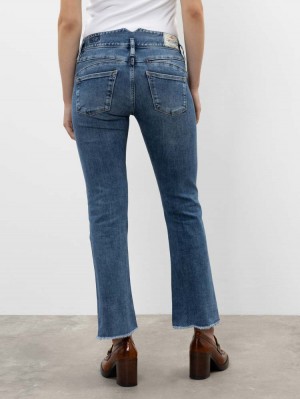 Herrlicher Pearl Boot Cropped Bootcut Jeans