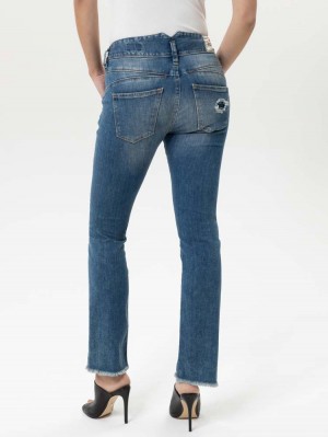 Herrlicher Pearl Bootcut Jeans mit Cashmere Touch und Bio-Baumwolle