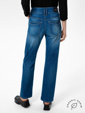 Herrlicher Raya Straight Jeans mit Cashmere Touch und Bio-Baumwolle