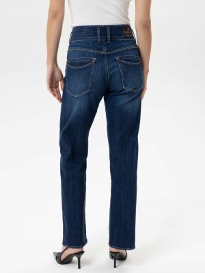 Herrlicher Raya New Straight Jeans mit recycelter Baumwolle