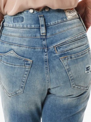 Herrlicher Pitch HI Tap Jeans mit Cashmere-Touch