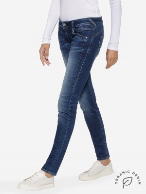 Herrlicher Gila Slim Jeans aus Bio-Baumwolle