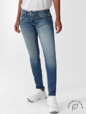 Herrlicher Gila Slim Jeans aus Bio-Baumwolle