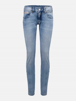 Herrlicher Touch Slim Jeans mit Bio-Baumwolle