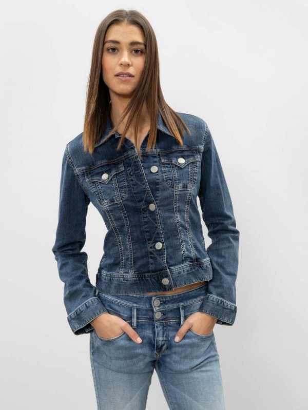 Jeans- und Lederjacken für Damen Seit | Herrlicher Blaustoff ~ 2004